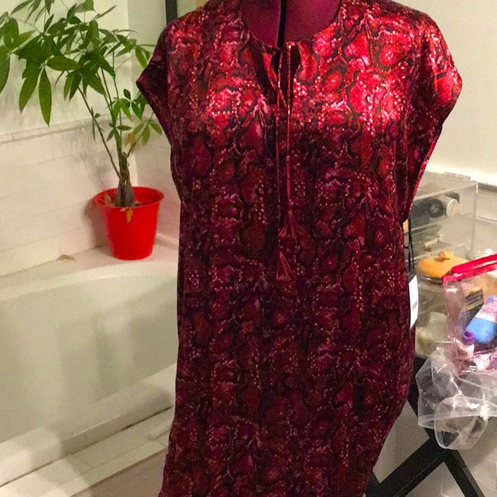 WORTH silk maxi with tags